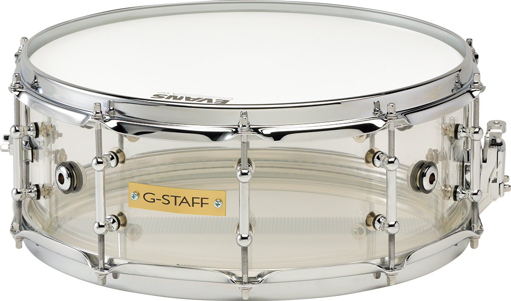 G-STAFF Acrylic Snare Drums | ドラマガWeb