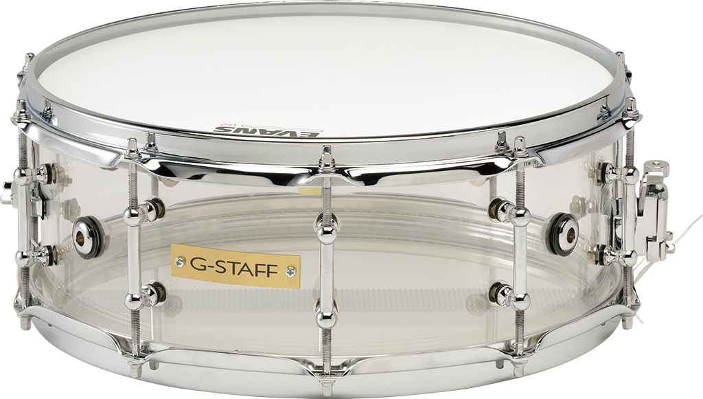 G-STAFF Acrylic Snare Drums | ドラマガWeb