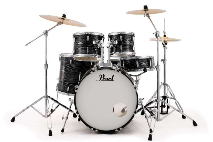 Pearl RS525SC-Roadshow #801 Midnight Chrome Vortex Main