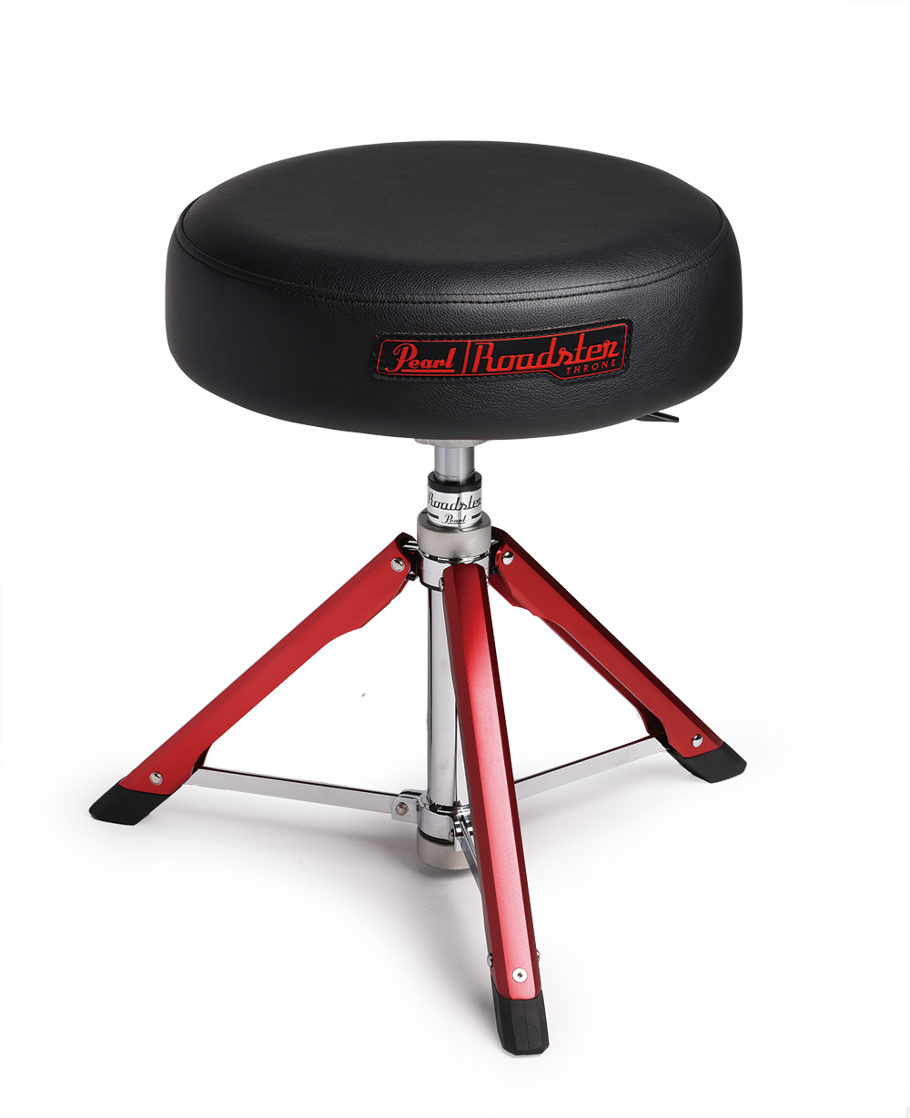 試奏レポート【PEARL】Roadster Gas Lift Drum Throne Limited “Red 